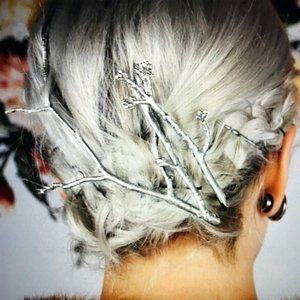 Anthropologie Little Twig Hair Pins Clips